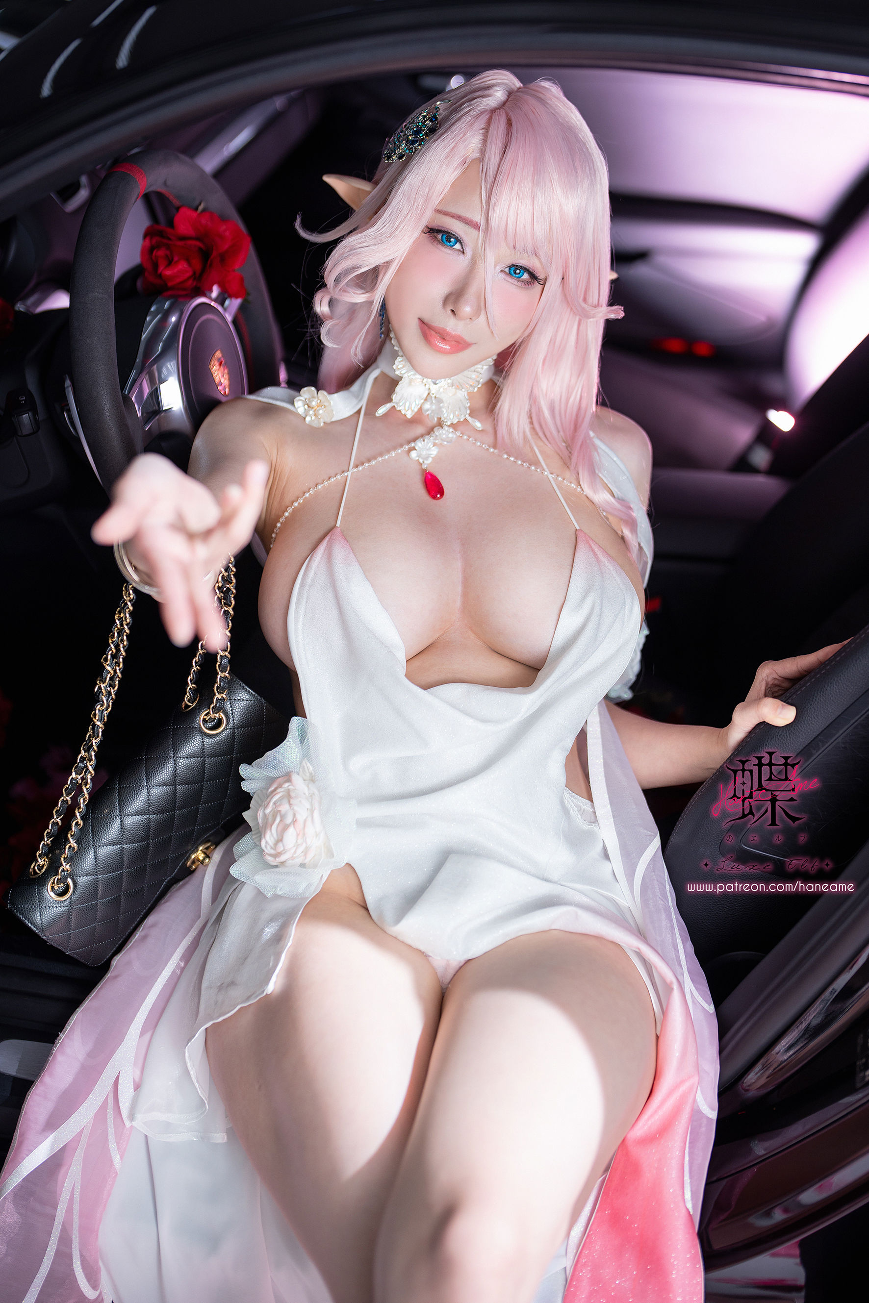 Hane Ame 雨波写真 - Original Luxe Elf 蝶 PINK ELF